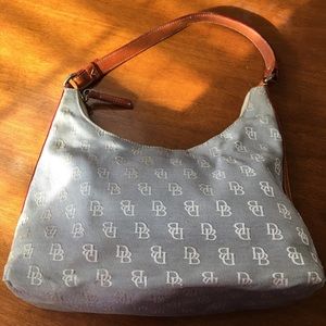 Vintage Dooney & Bourke canvas logo bag